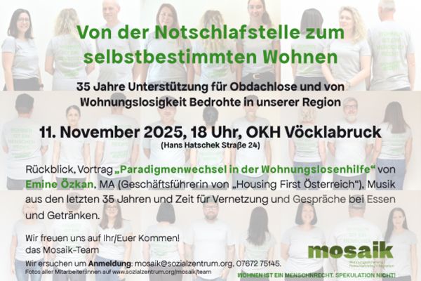 Von der Notschlafstelle zum selbstbestimmten Wohnen