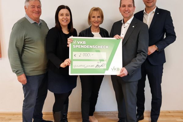 VKB spendete 2000 Euro für das Tageszentrum